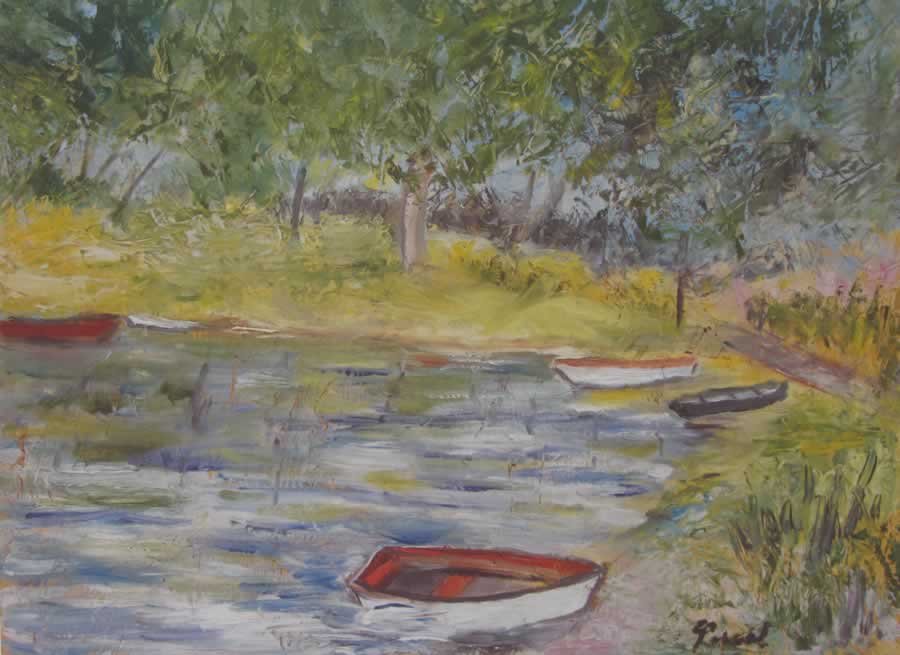Cove in Brittany